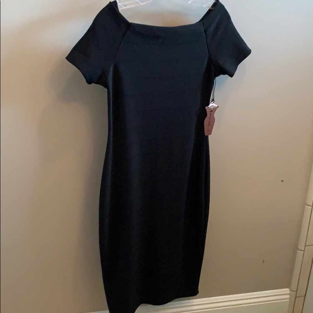 Black dress/ bandage material -new!